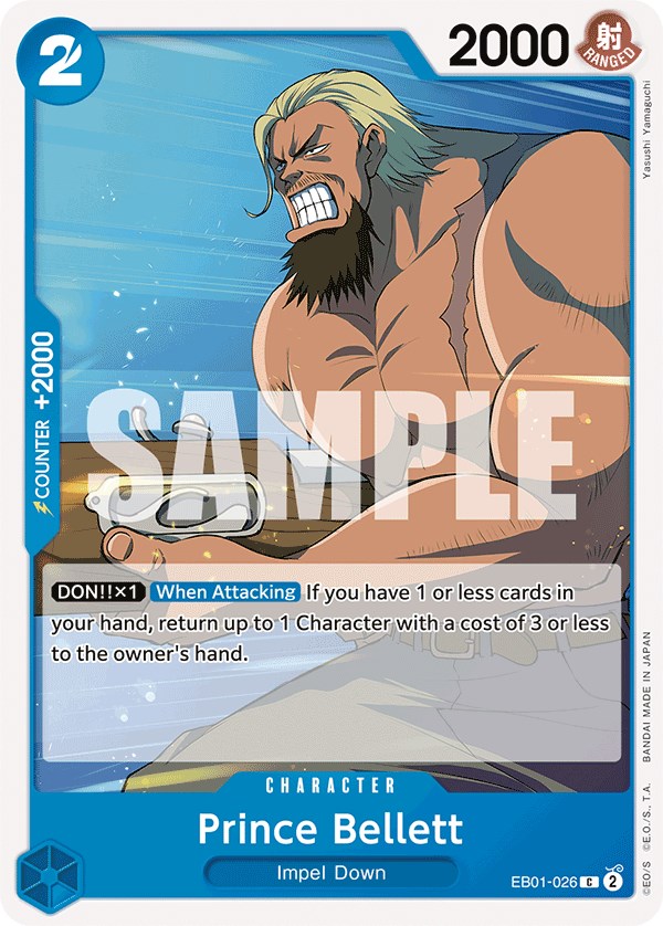 Prince Bellet, EB01-026