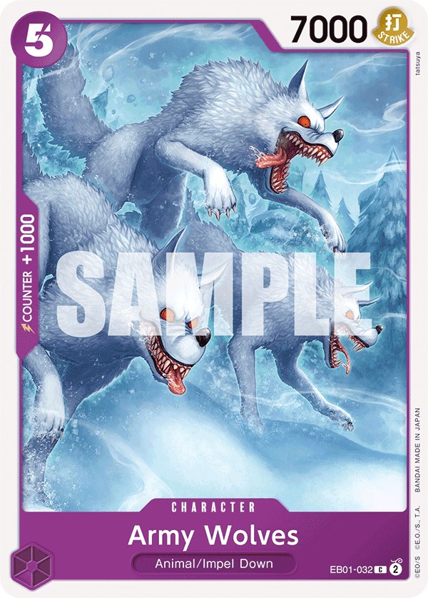 Army Wolves, EB01-032