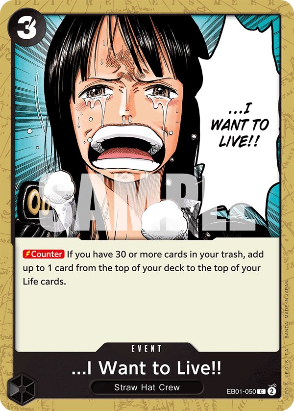 ...I Want to Live!!, EB01-050