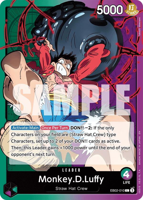 Monkey.D.Luffy, EB02-010