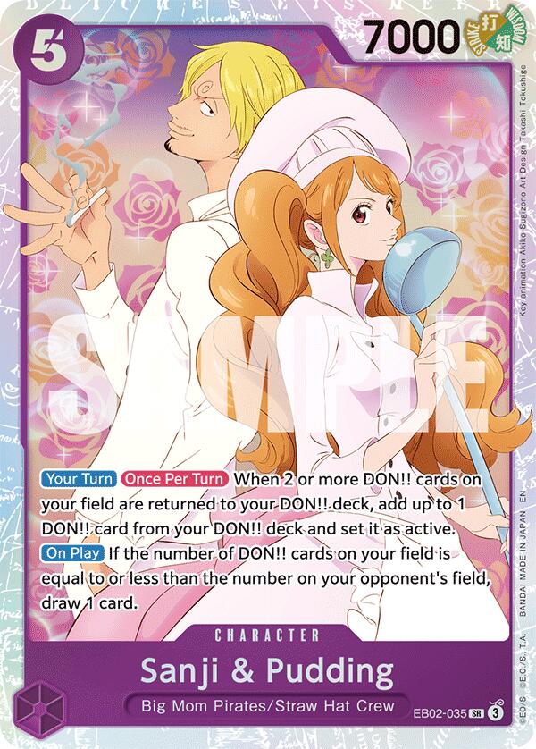 Sanji & Pudding, EB02-035