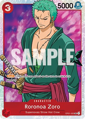 Roronoa Zoro, OP01-025