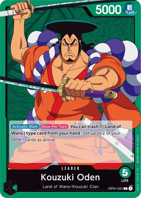 Kouzuki Oden, OP01-031