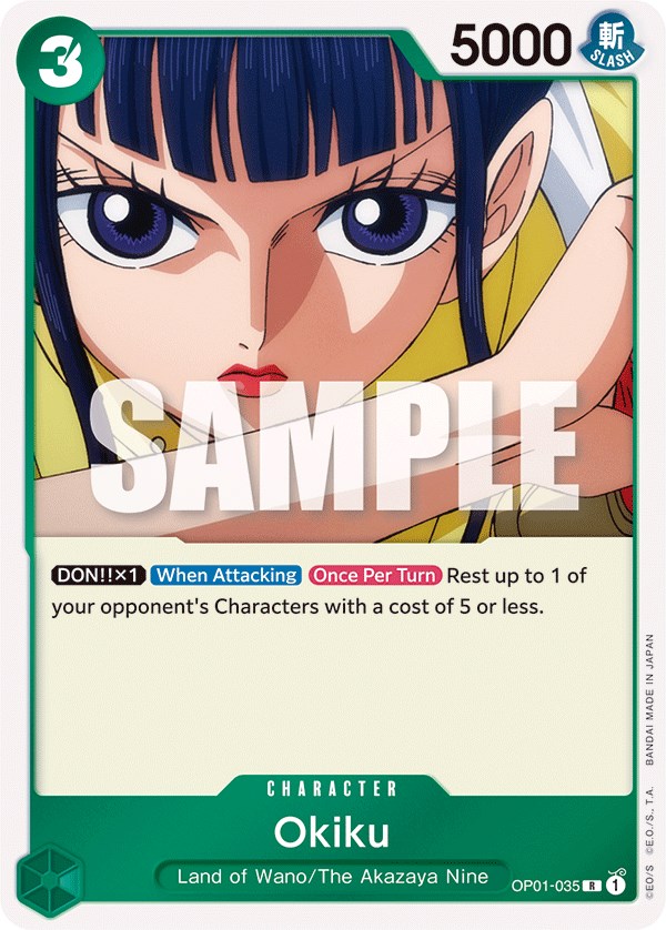 Okiku, OP01-035