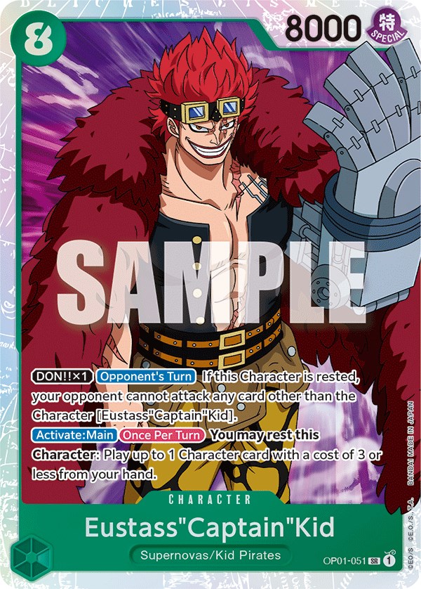 Eustass"Captain"Kid, OP01-051