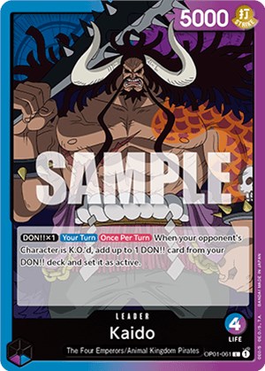Kaido, OP01-061