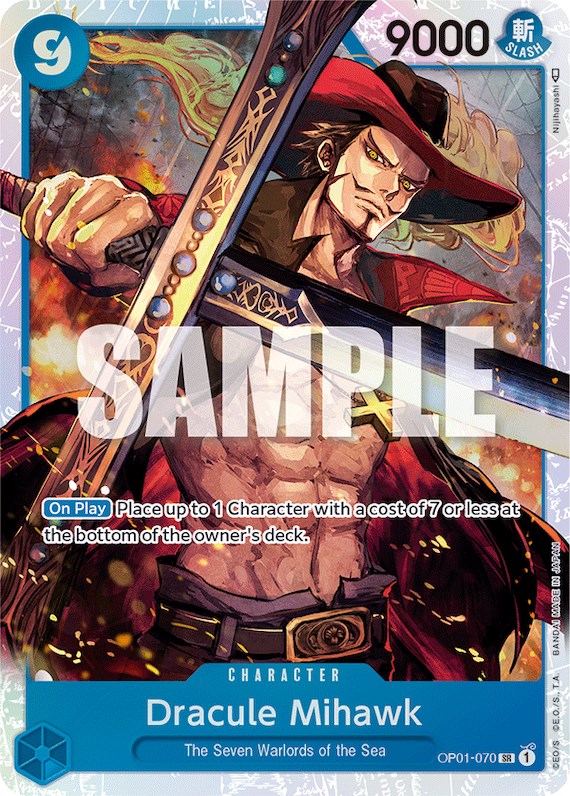 Dracule Mihawk, OP01-070