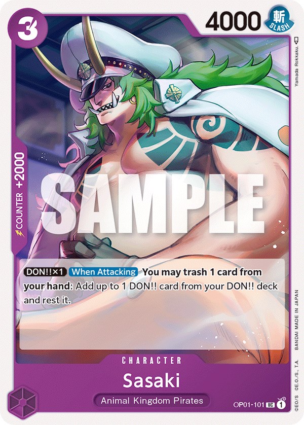 Sasaki, OP01-101