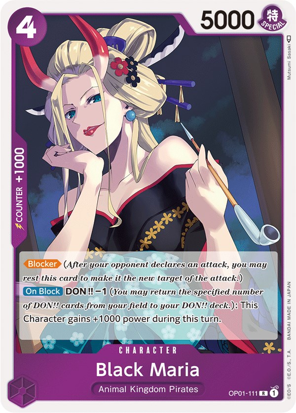 Black Maria, OP01-111