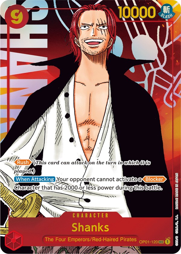 Shanks, OP01-120