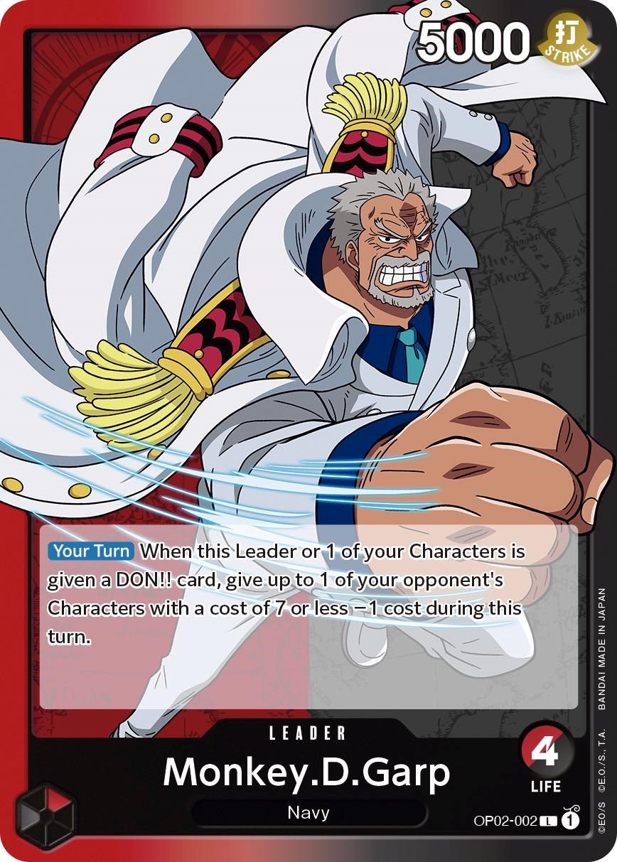 Monkey.D.Garp, OP02-002