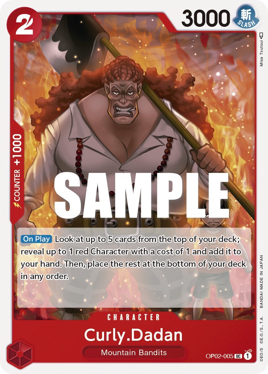 Curly Dadan, OP02-005