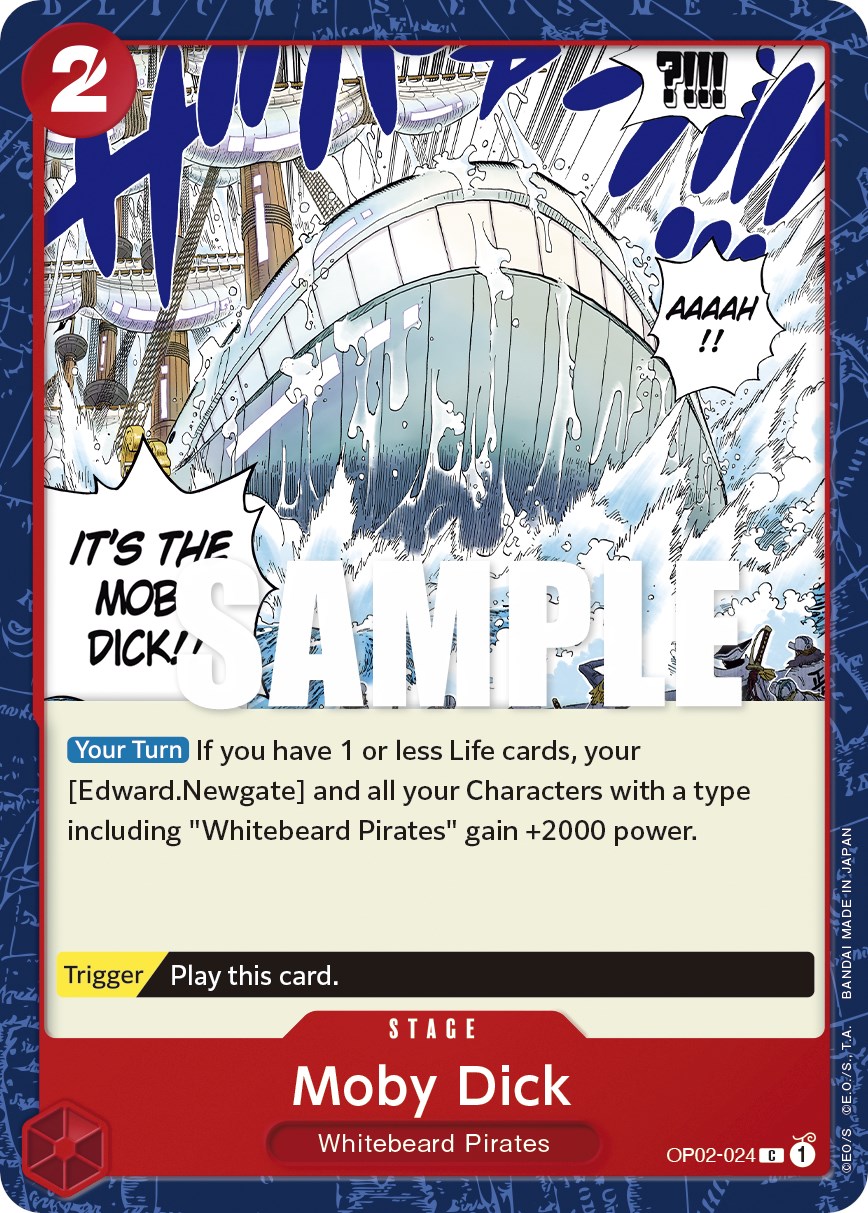 Moby Dick, OP02-024