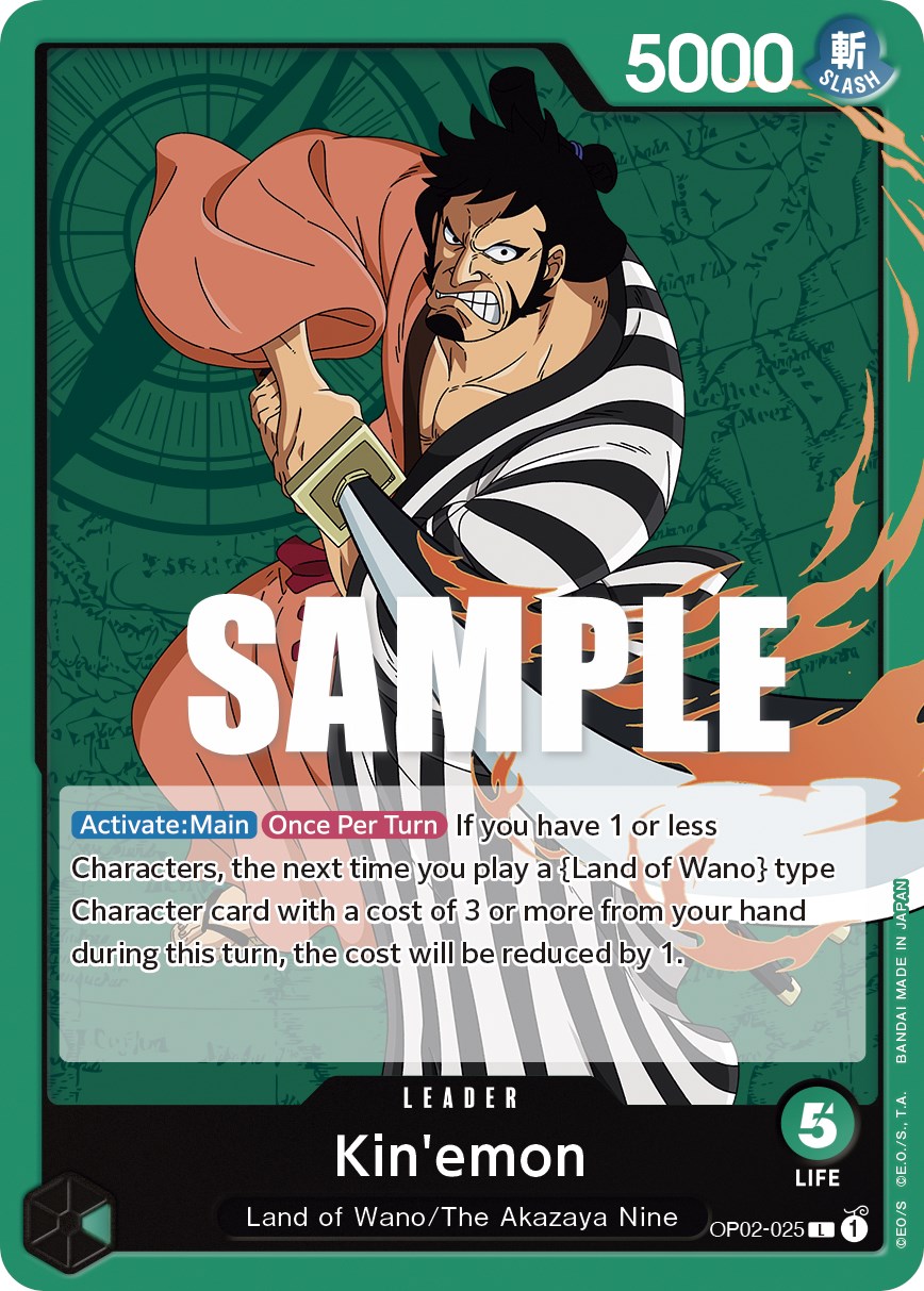 Kin'emon, OP02-025