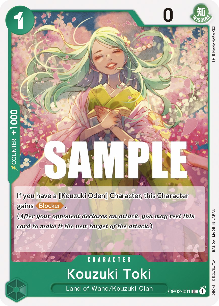 Kouzuki Toki, OP02-031