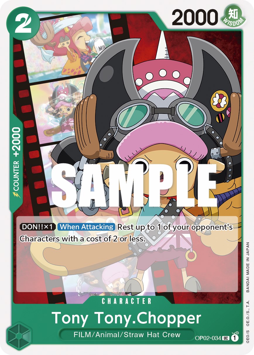 Tony Tony.Chopper, OP02-034