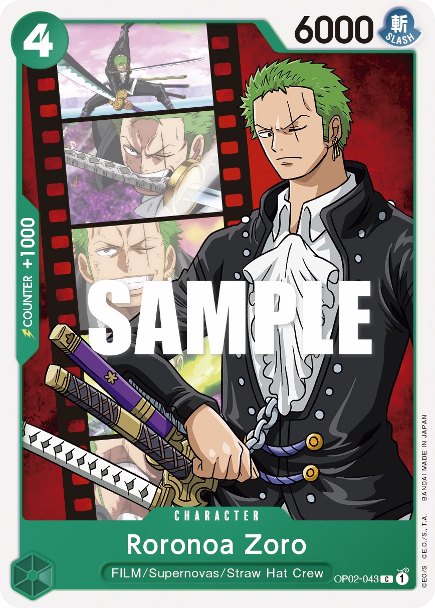Roronoa Zoro, OP02-043