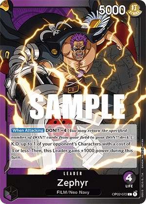 Zephyr, OP02-072