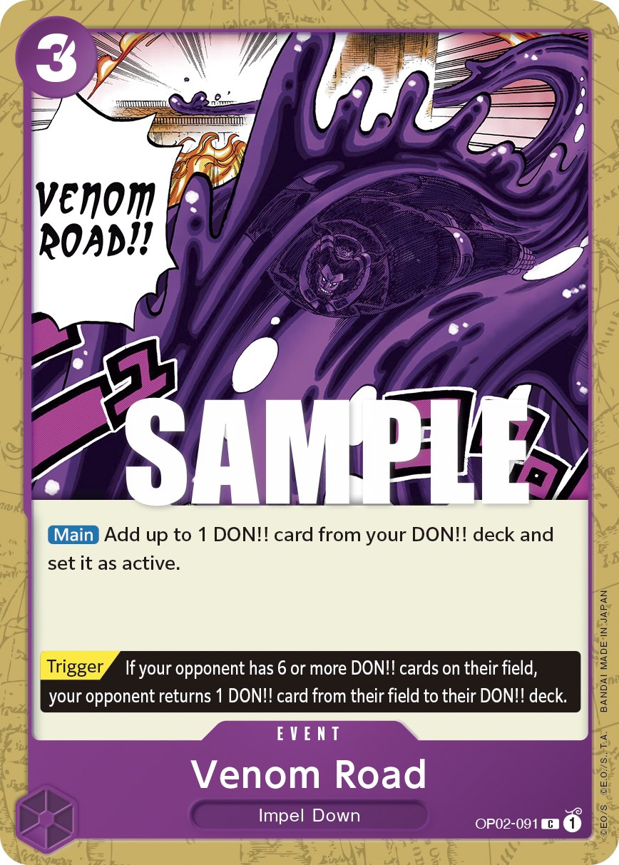 Venom Road, OP02-091