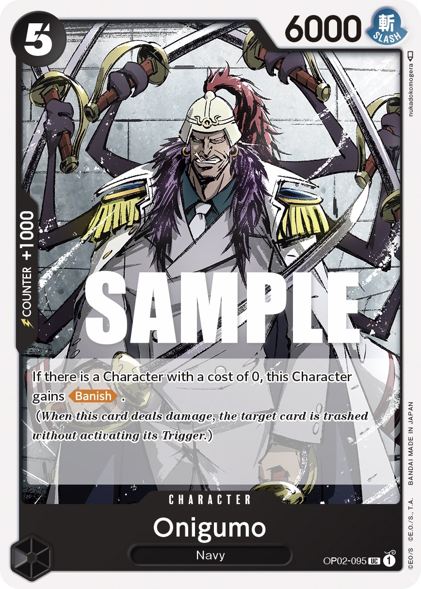 Onigumo, OP02-095
