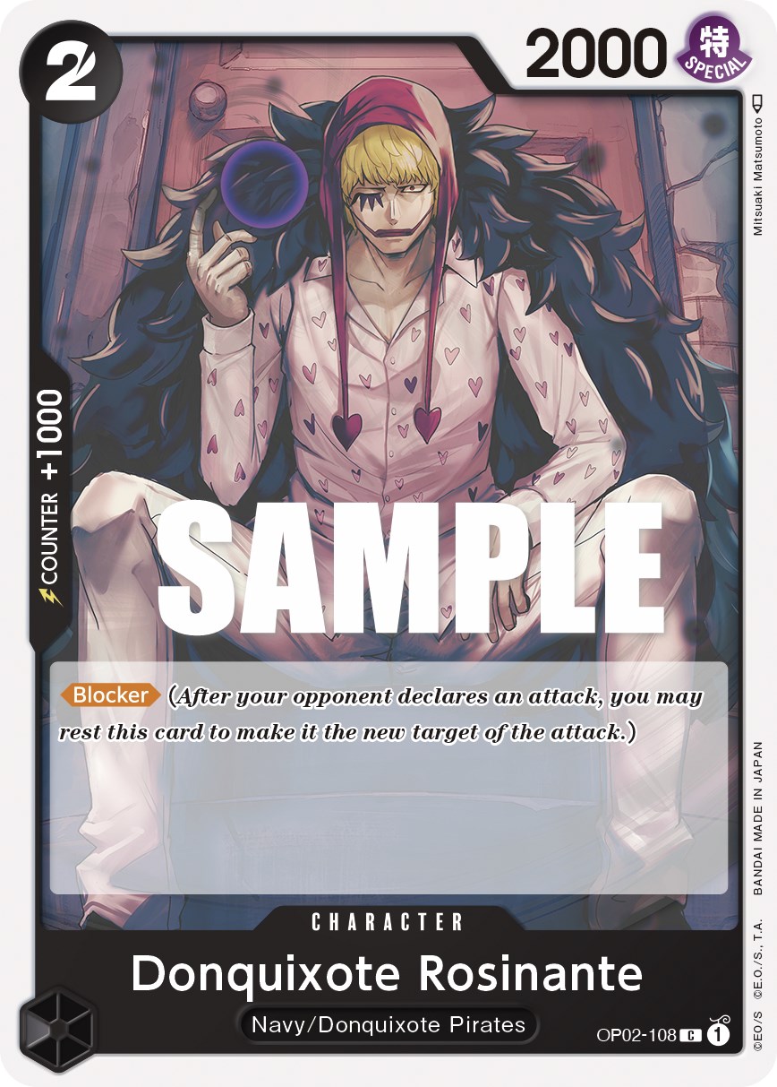 Donquixote Rosinante, OP02-108