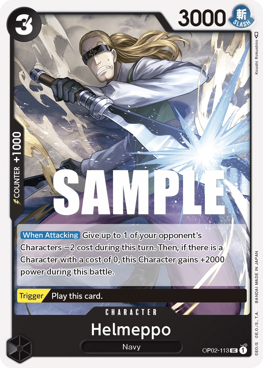Helmeppo, OP02-113