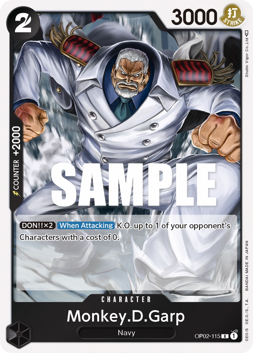 Monkey.D.Garp, OP02-115