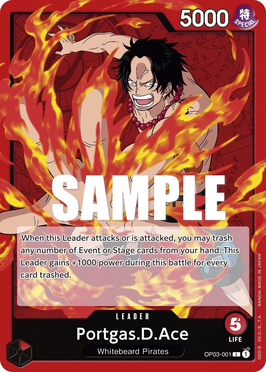 Portgas.D.Ace, OP03-001