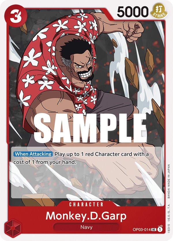 Monkey.D.Garp, OP03-014