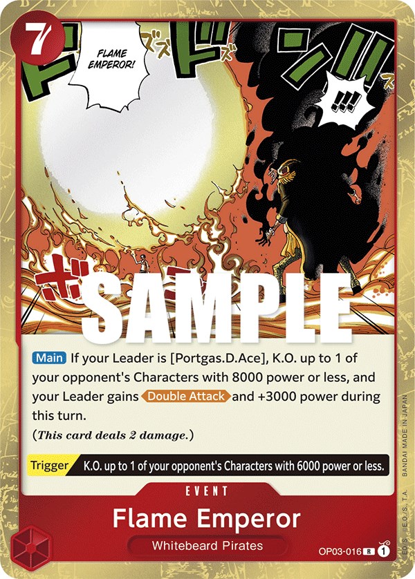 Flame Emperor, OP03-016