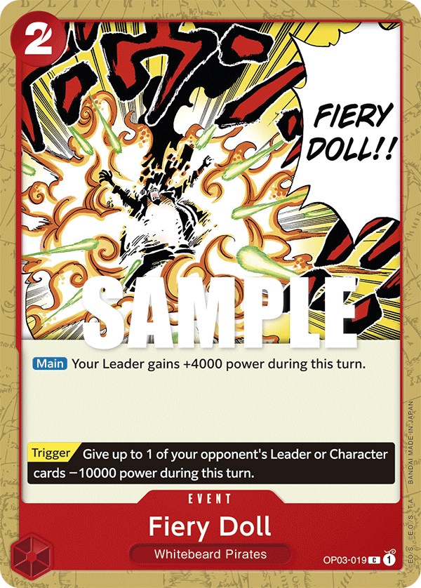 Fiery Doll, OP03-019