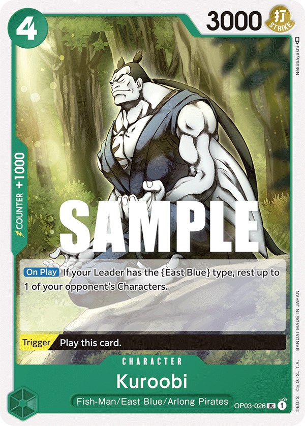 Kuroobi, OP03-026