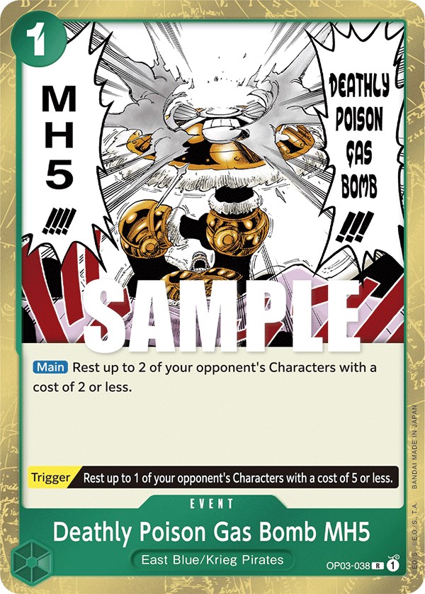 Deathly Poison Gas Bomb MH5, OP03-038