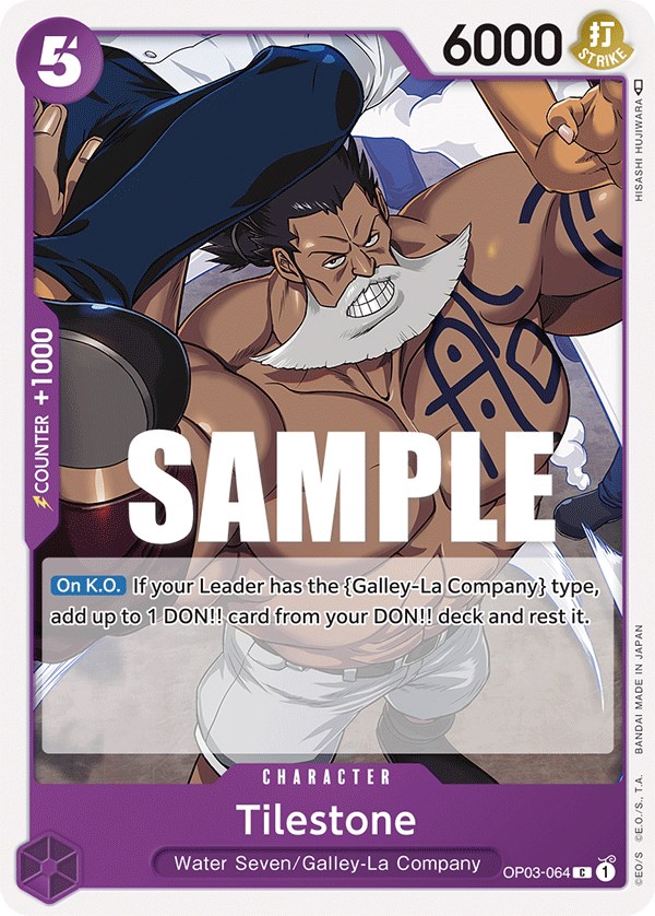 Tilestone, OP03-064