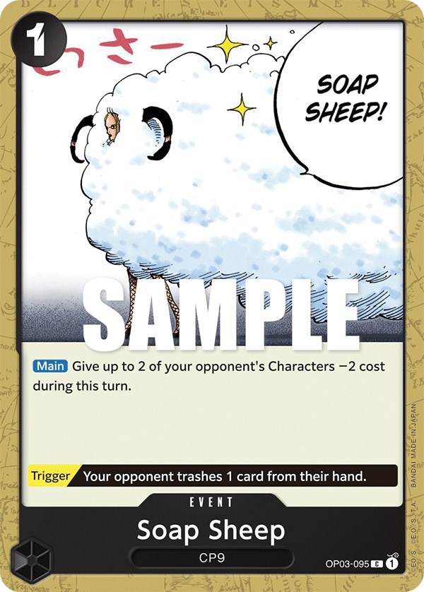 Soap Sheep, OP03-095