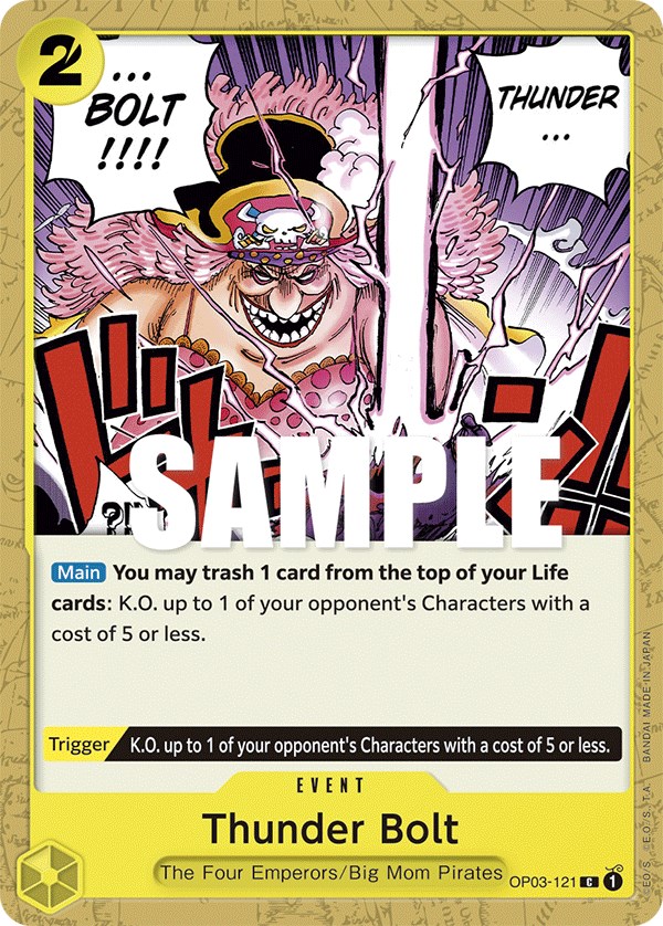 Thunder Bolt, OP03-121