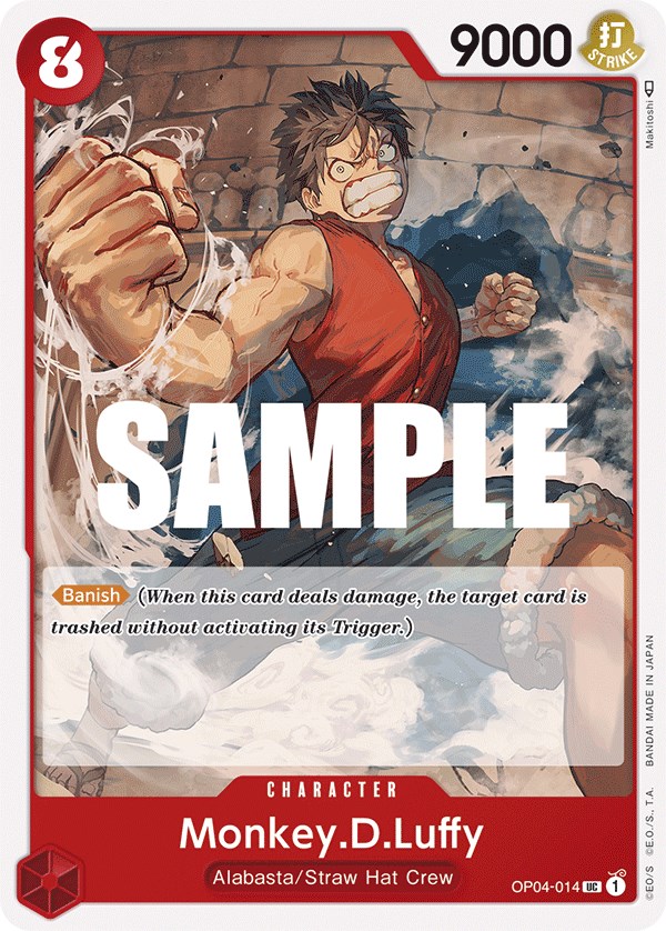 Monkey.D.Luffy, OP04-014