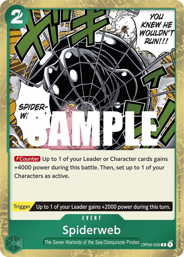 Spiderweb, OP04-035