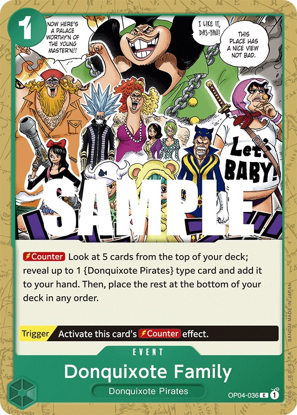 Donquixote Family, OP04-036