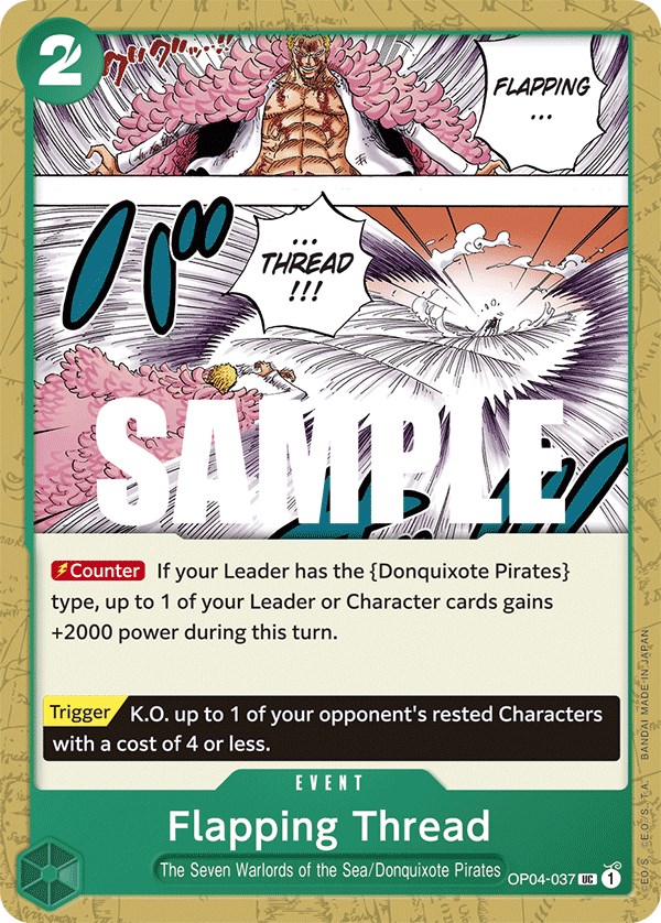 Flapping Thread, OP04-037