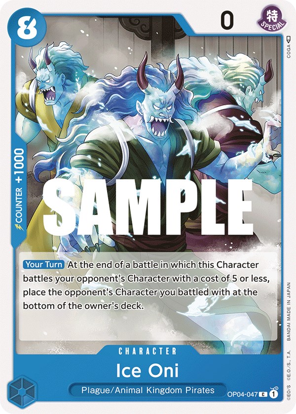 Ice Oni, OP04-047