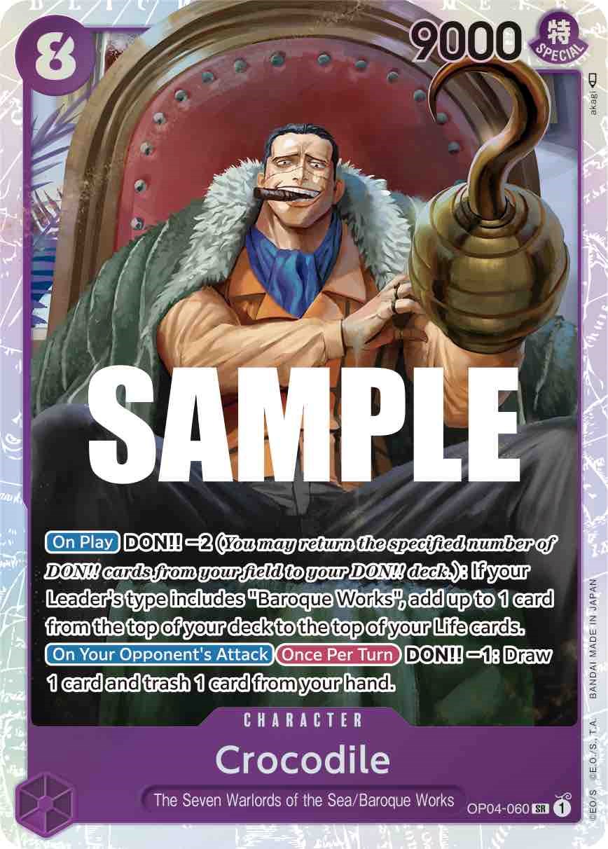 Crocodile, OP04-060