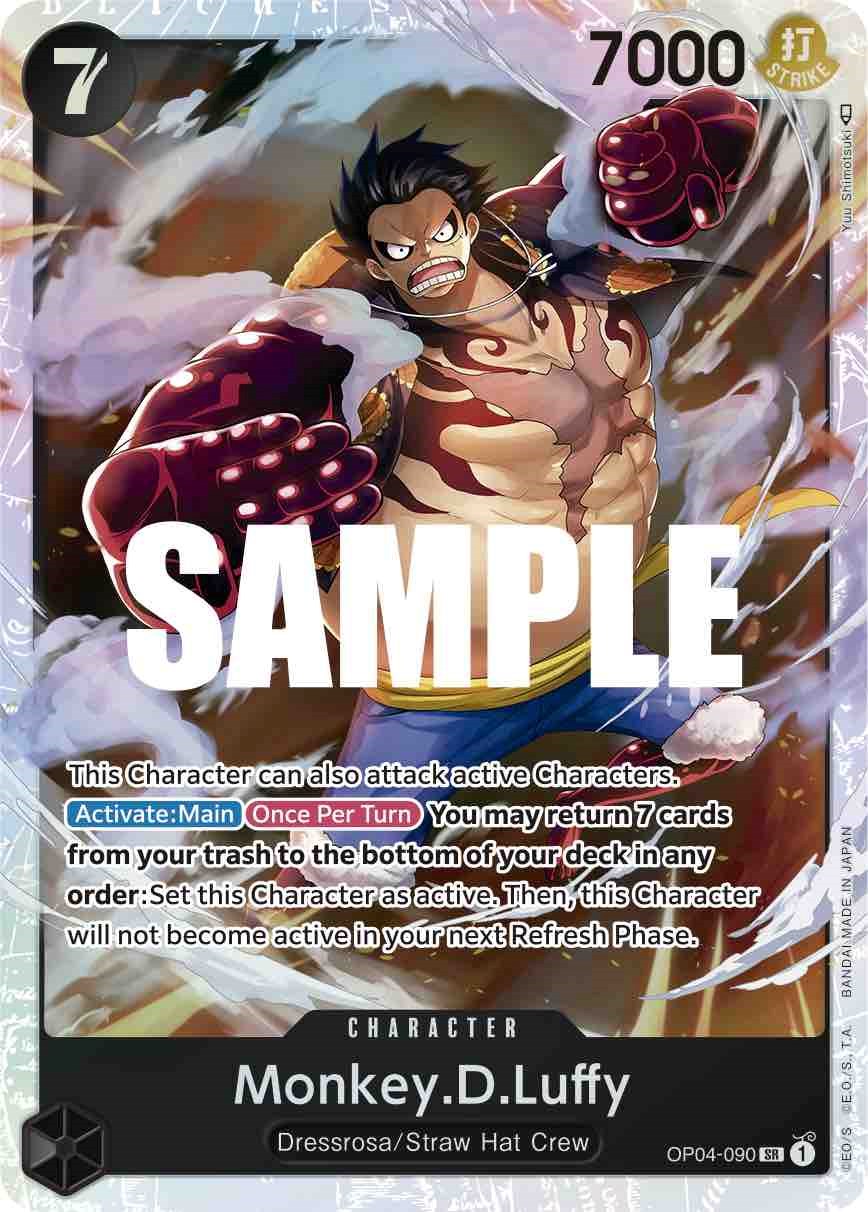 Monkey.D.Luffy, OP04-090