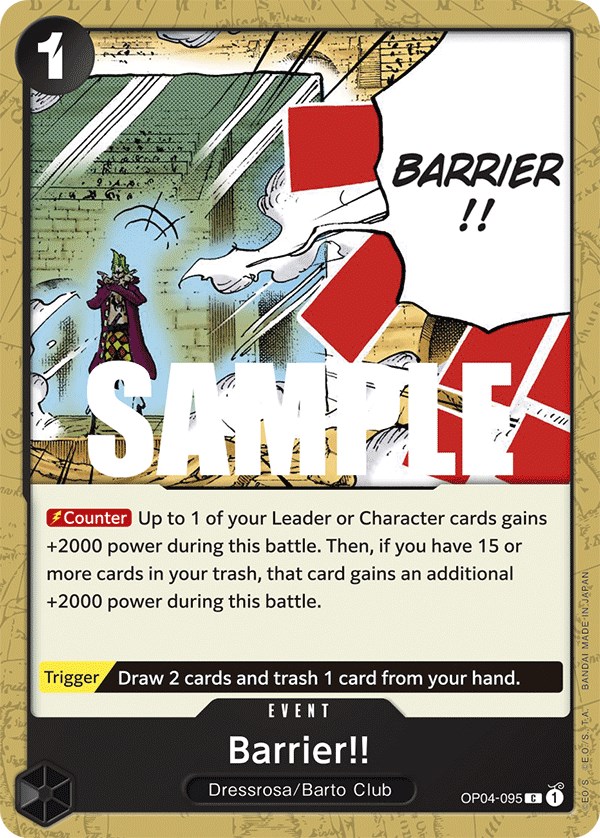 Barrier!!, OP04-095