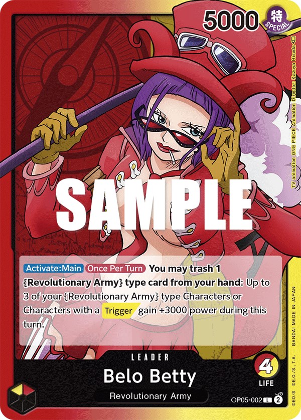 Belo Betty, OP05-002