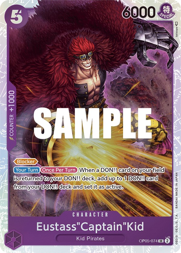 Eustass"Captain"Kid, OP05-074