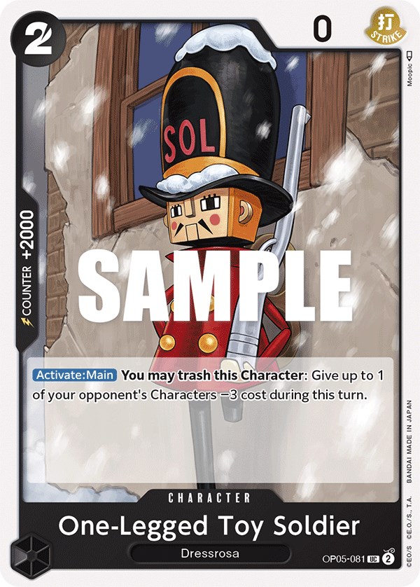 One-Legged Toy Soldier, OP05-081