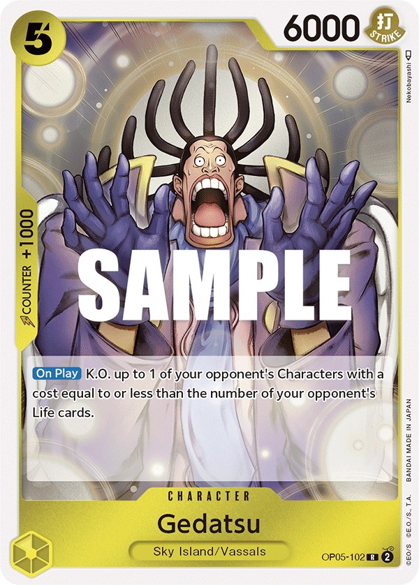 Gedatsu, OP05-102