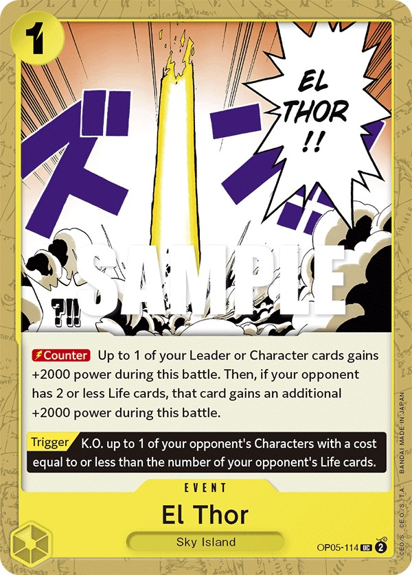 El Thor, OP05-114
