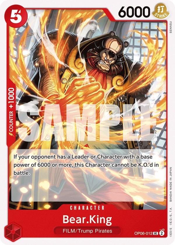 Bear King, OP06-012